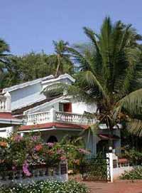 Beach bungalow in north Goa